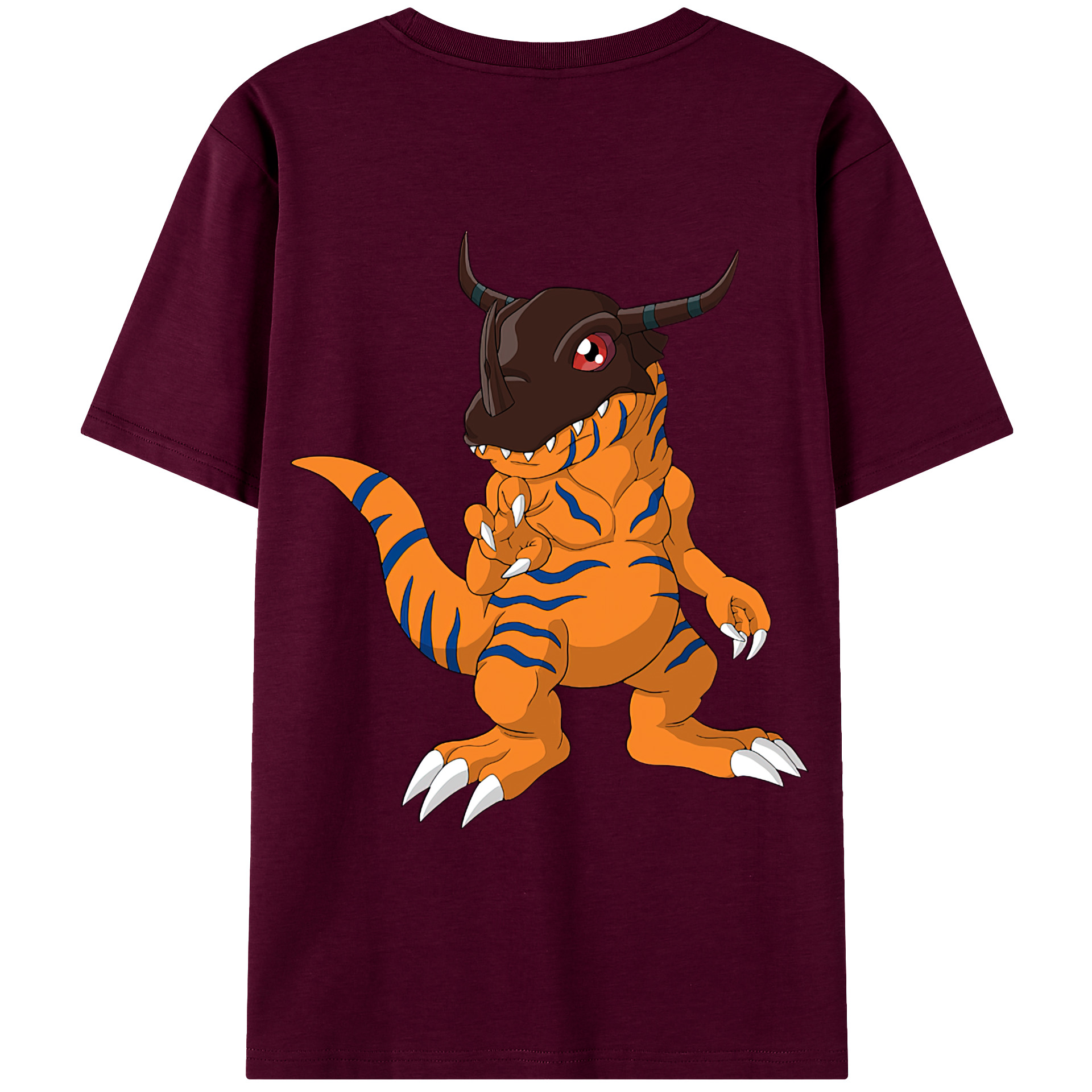 （画像用） Digimon デジタルモンスター/デジモン レディース半袖Tシャツ(バックプリント)